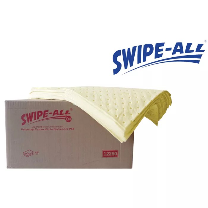 Jual SwipeAll C80 Chemical Sorbent Menyerap cairan kimia, asam - 1 Karton | Shopee Indonesia