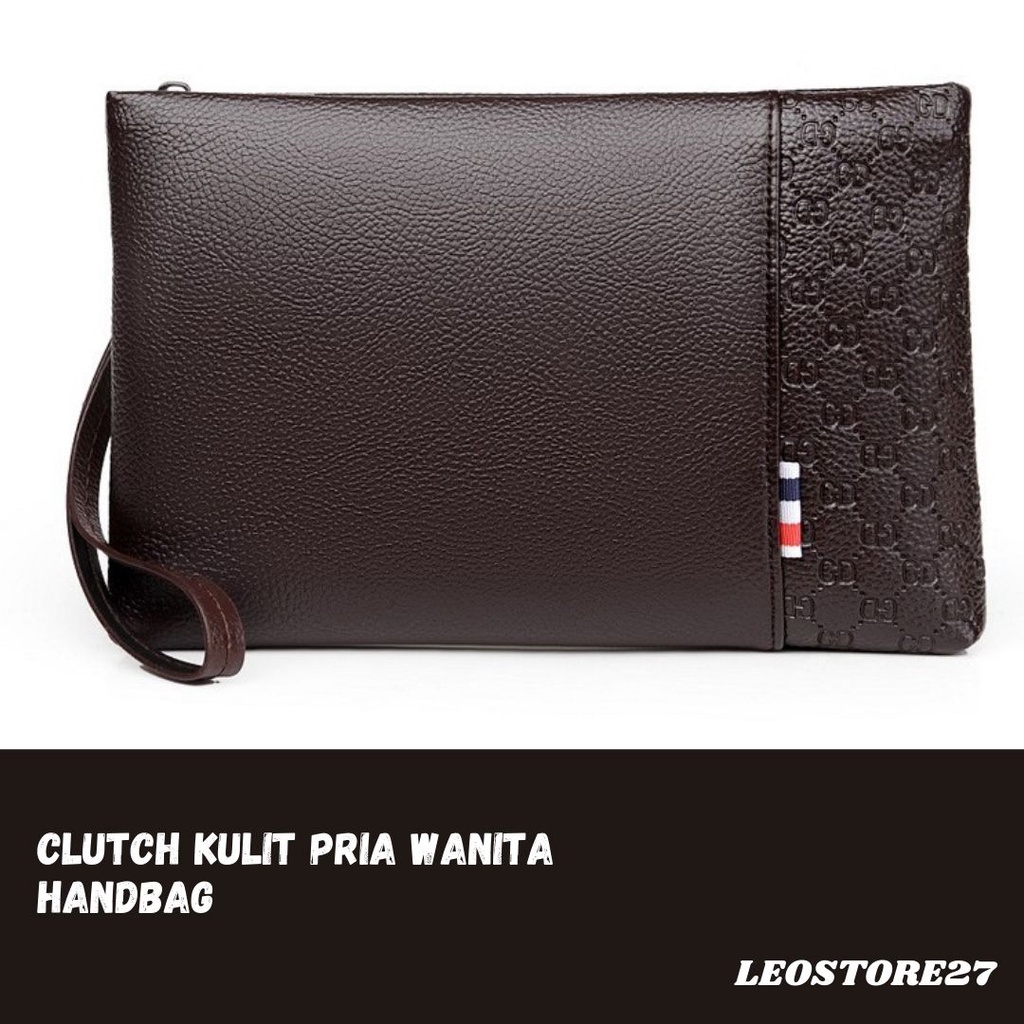 Hot Model Hand bag Pria Kulit import / Clutch Pria Terbaru / clucth kulit asli/ tas pria hitz M9C5
