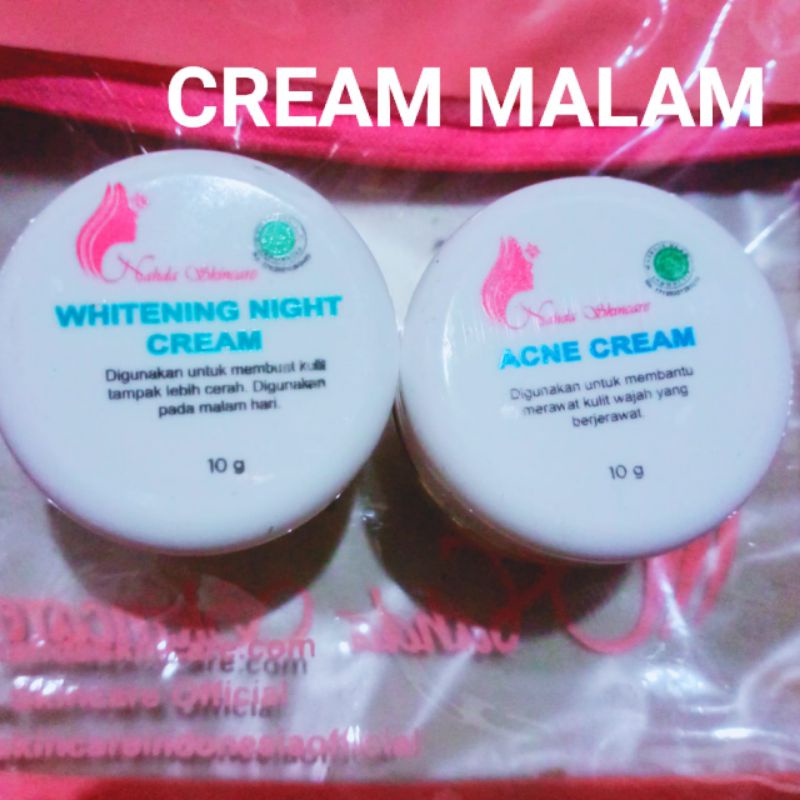NAHDA SKINCARE 100% ORIGINAL BPOM (grosiran)-CREAM MALAM