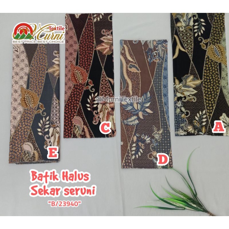 BATIK HALUS SEKAR SERUNI "23940"
