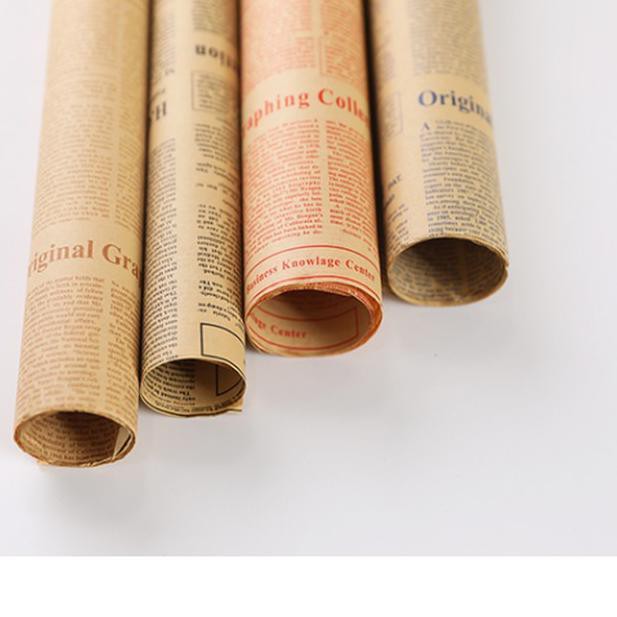

MurahBanget!!! kertas kado wrapping paper koran newspaper / vintage pop art jadul