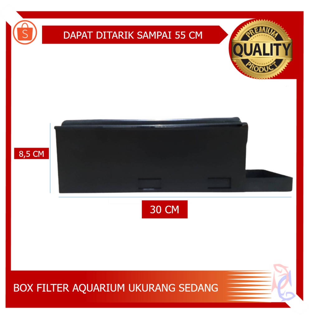 BOX FILTER KOSONG SEDANG TOP FILTER KOSONG SEDANG BOX FILTER AQUASCAPE KOTAK FILTER SAKKAI PRO