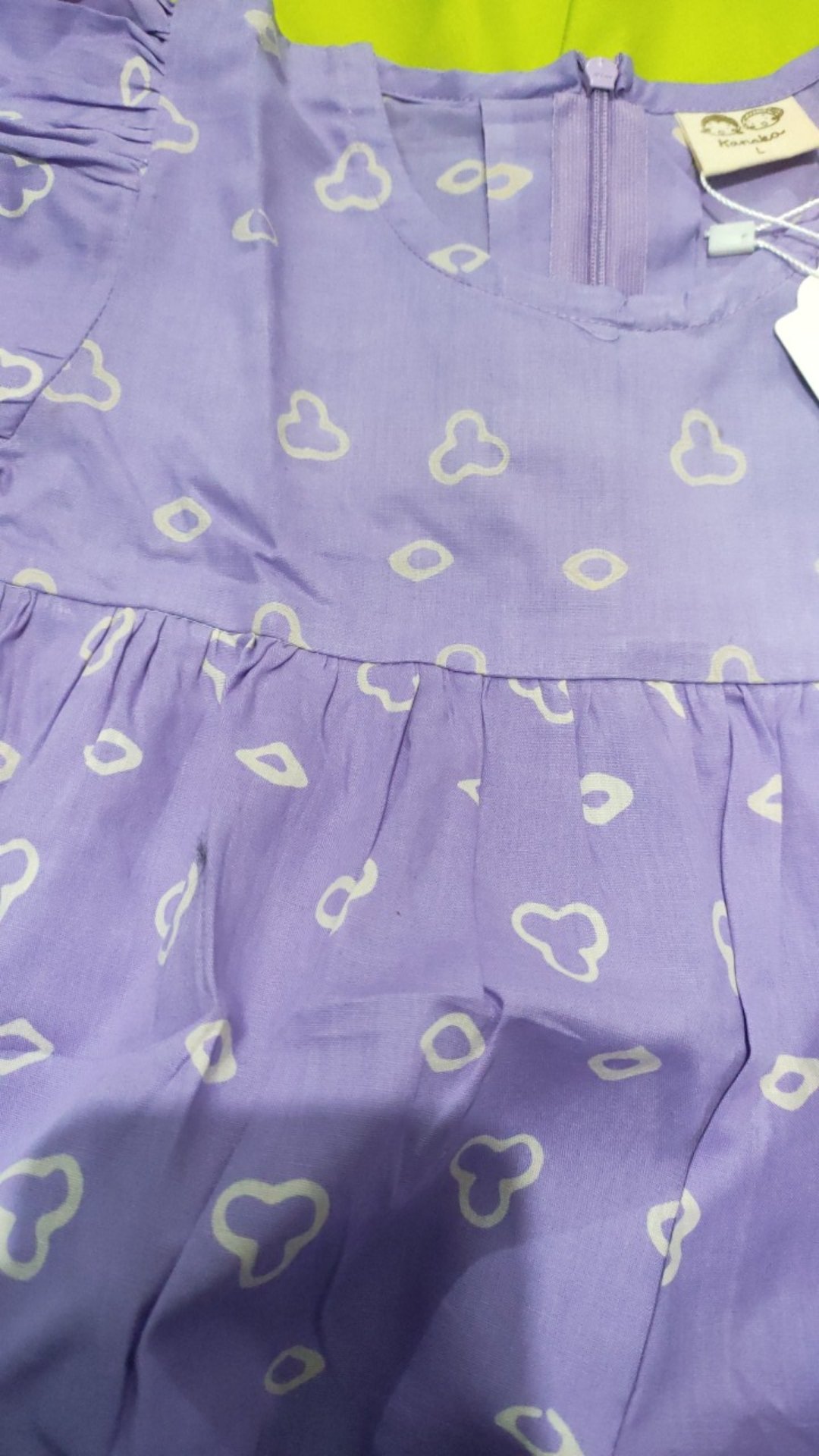 Batik Anak Gani Lila Dress