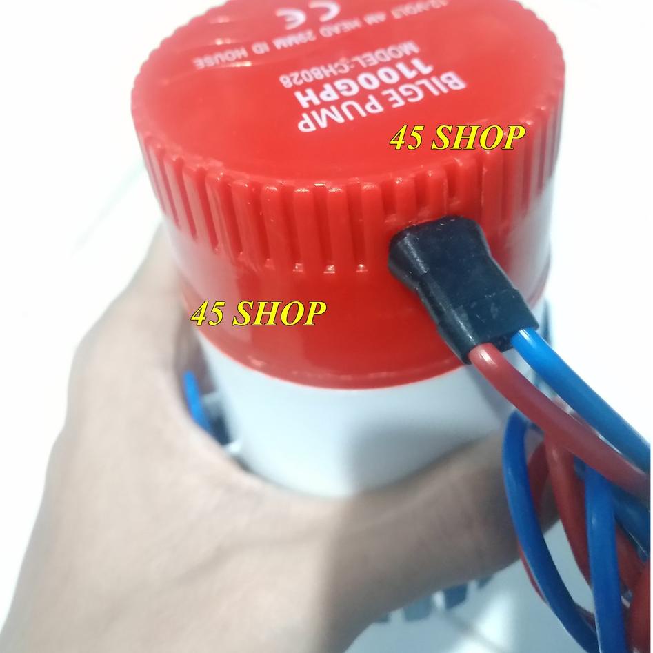 ➱ Pompa Air Bilge ORIGINAL 1100GPH Submersible Water Bigel Pump Celup DC 12V ORI ➷