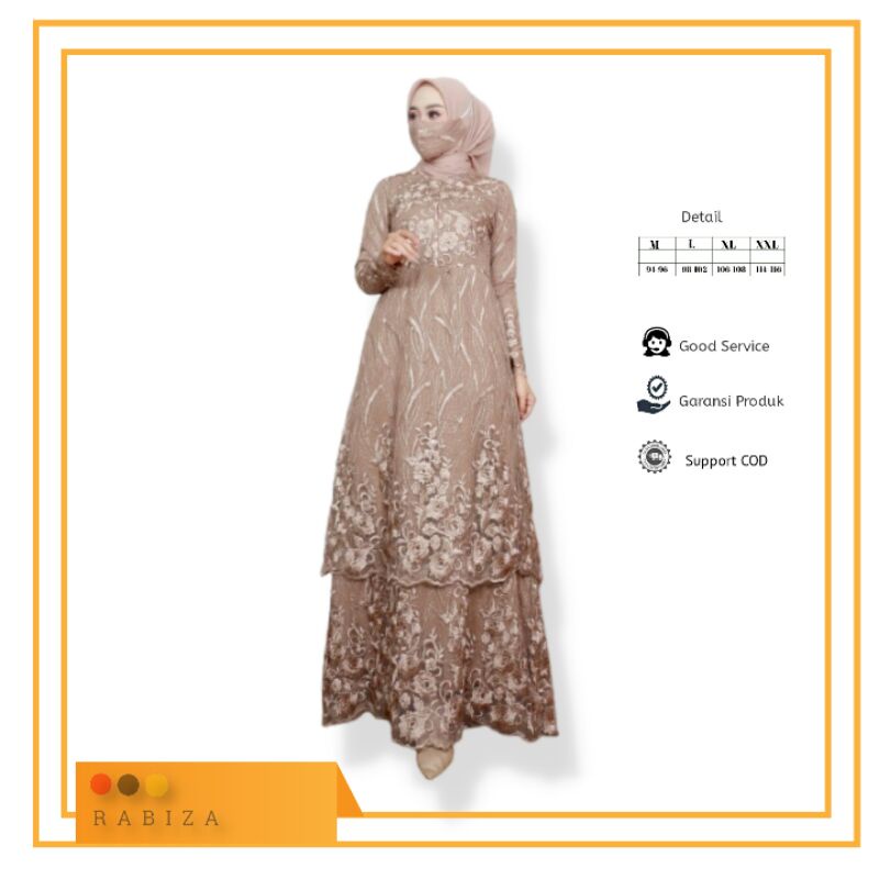 SF Gamis Busui/Gamis Brokat/Gamis Kekinian/Gamis Pesta/Gamis Terbaru 2022