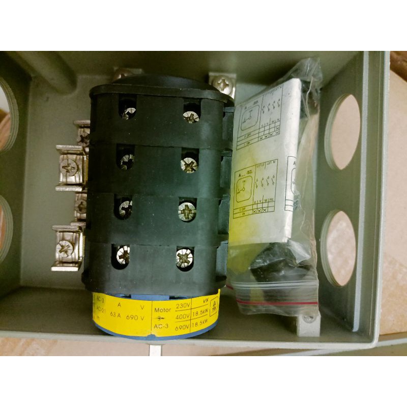 cam starter ohm saklar klar stern 4P GZ-63A