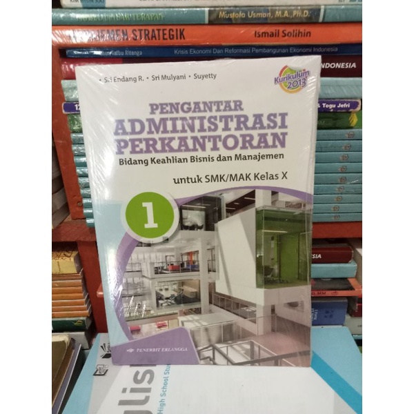 buku pengantar administrasi perkantoran kelas 10 SMK Erlangga