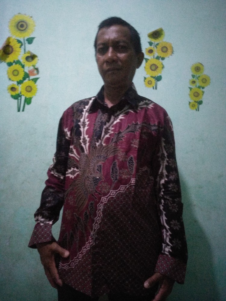 Baju Batik Pria Slimfit Big Size M L Xl Xxl Atasan Kemeja Batik Lengan Panjang Original