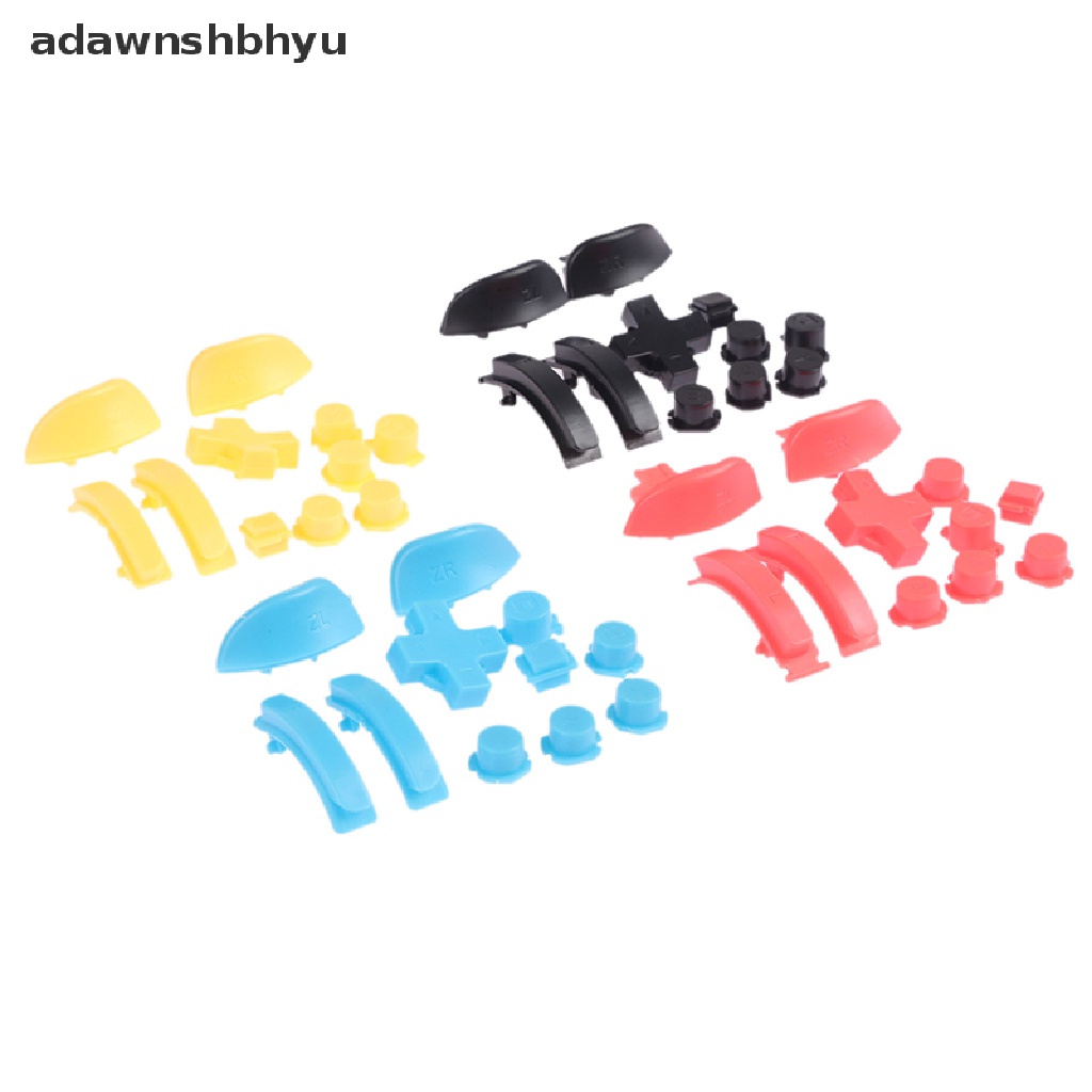 Adawnshbhyu for Switch Lite L R ZL ZR Button Pengganti Konsol Game NS Lite (11Pcs)