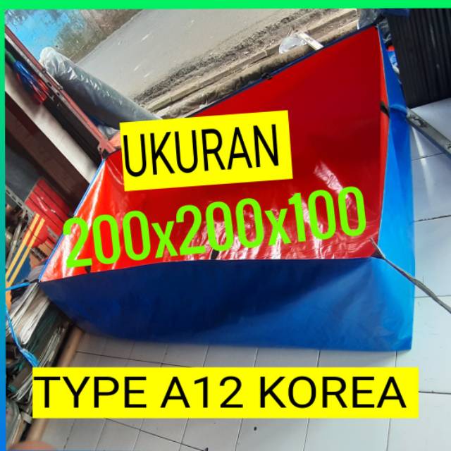 Terpal kolam ikan A12korea