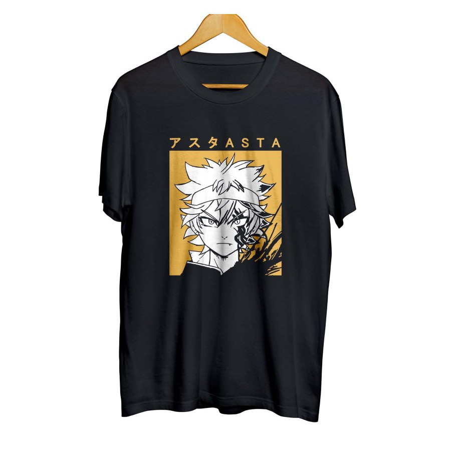OIRRASTORE - Kaos distro anime ASTA GRIMOIRE - BLACK CLOVER