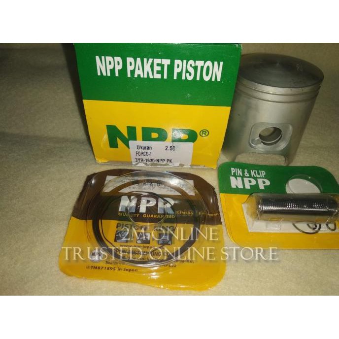 TERLENGKAP... SEHER PISTON KIT FORCE 1 FIZR OS 225 250 275 300 MERK NPP NPR