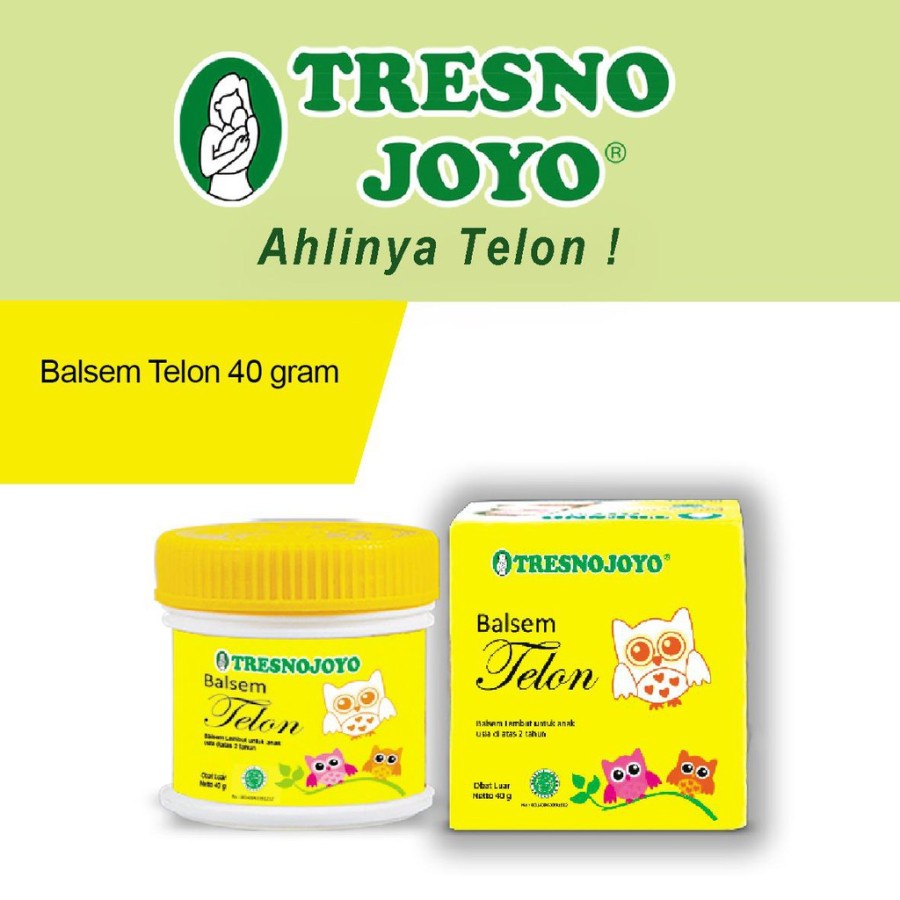 Telon Cream Tresno Joyo BALSEM  20gr dan 40gr Bayi Online Shop