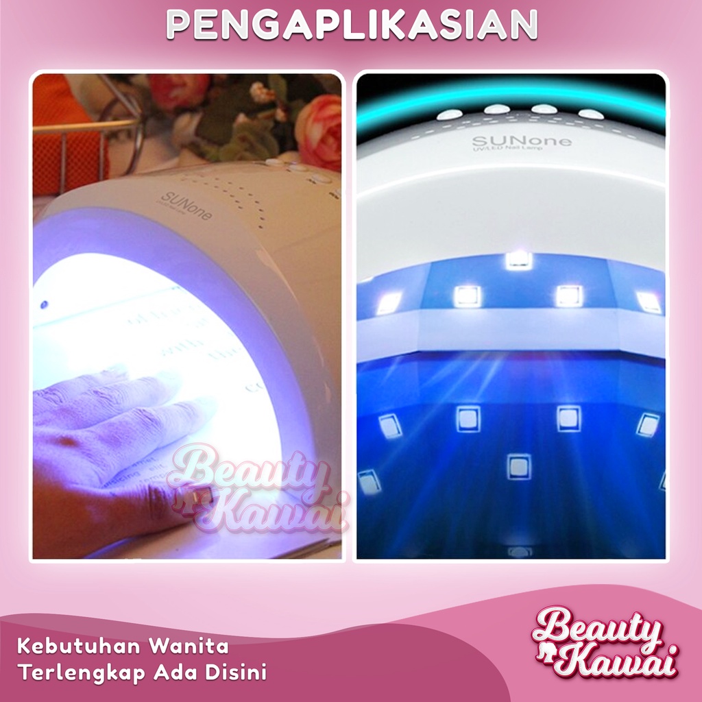 Alat Nail Art kutek Perawatan Kuku UV Led USB SUNONE Portable Mini