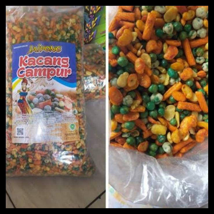 

DISKON TERBATAS !!! HARGA TERJANGKAU | KACANG MIX CAMPUR JAIPONG 1 BAL 4 KG TERLARIS