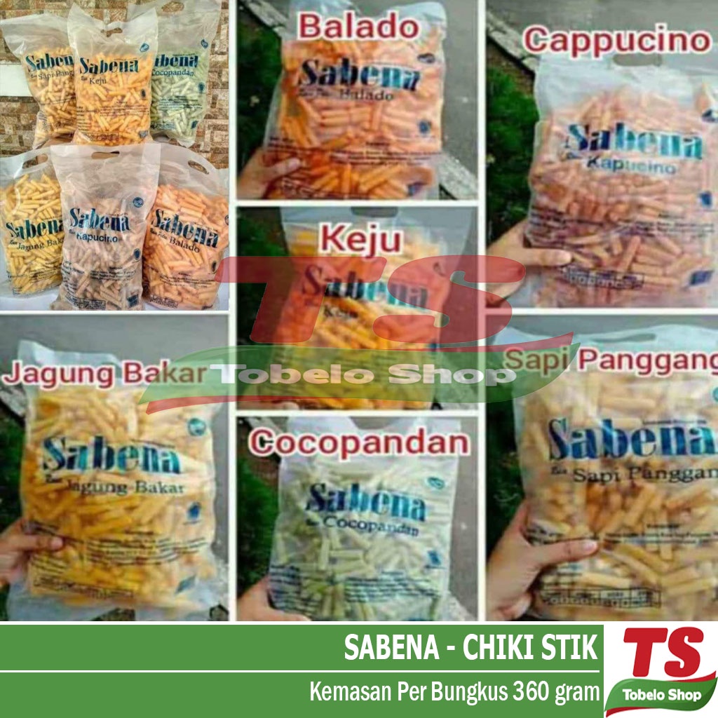 

SABENA CHIKI STIK ANEKA RASA / STIK SABENA / SNACK SABENA / CHIKI SABENA