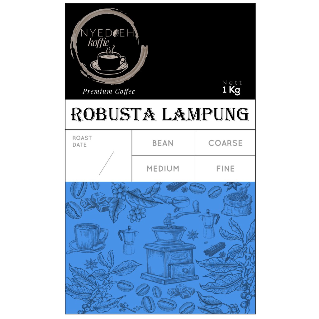 

KOPI ROBUSTA LAMPUNG 1 KG KILO