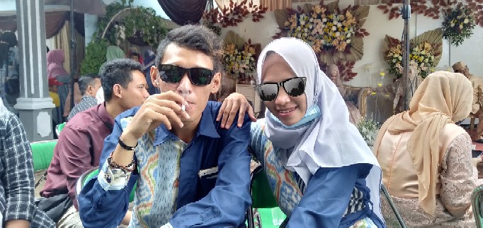 Set Couple Kemeja Mix Polos X Desty Dress +lengan Polos Panjang