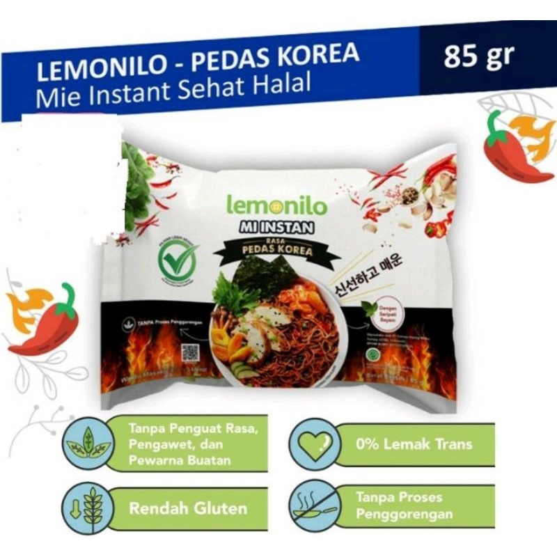 Lemonilo Mie Instan Rasa Pedas Korean