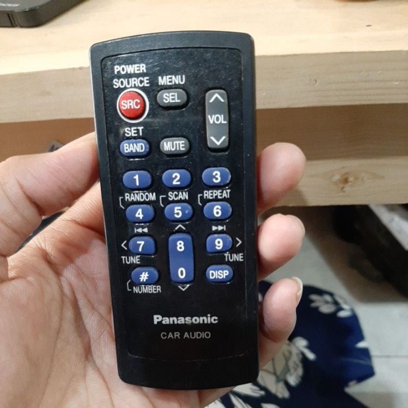 REMOTE REMOT AUDIO CAR PANASONIK ORIGINAL ASLI