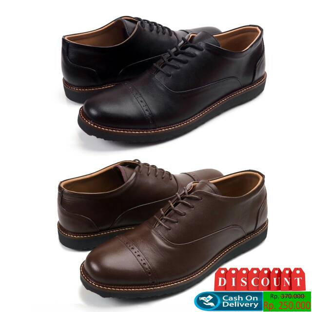 Sepatu casual kulit pria sepatu formal sepatu kantor
