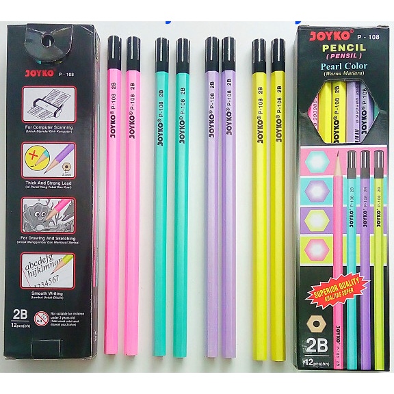 

Star Pensil 2B / Pensil Joyko P - 108 Bagus