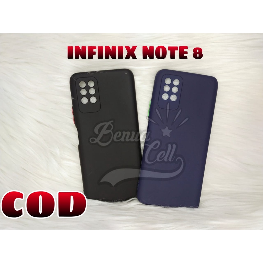 SOFTCASE MACARON INFINIX HOT 10S -INFINIX SMART 4 -INFINIX NOTE 8 // SOFTCASE MACARON PROTECTION KAMERA - BD