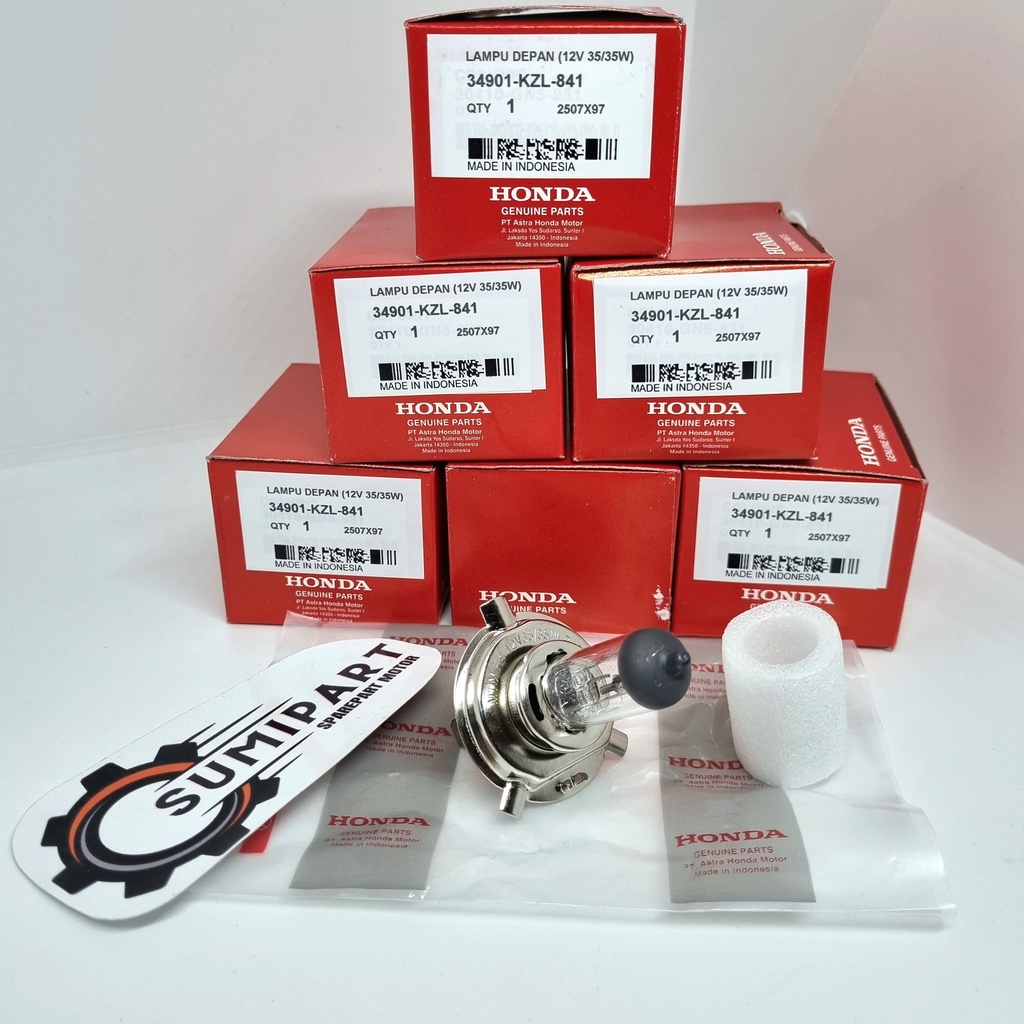 Bohlam Lampu Depan Honda Scoopy Fi 2013-2015 Scoopy Fi esp 2015-2017 Verza CRF CB 150 LED