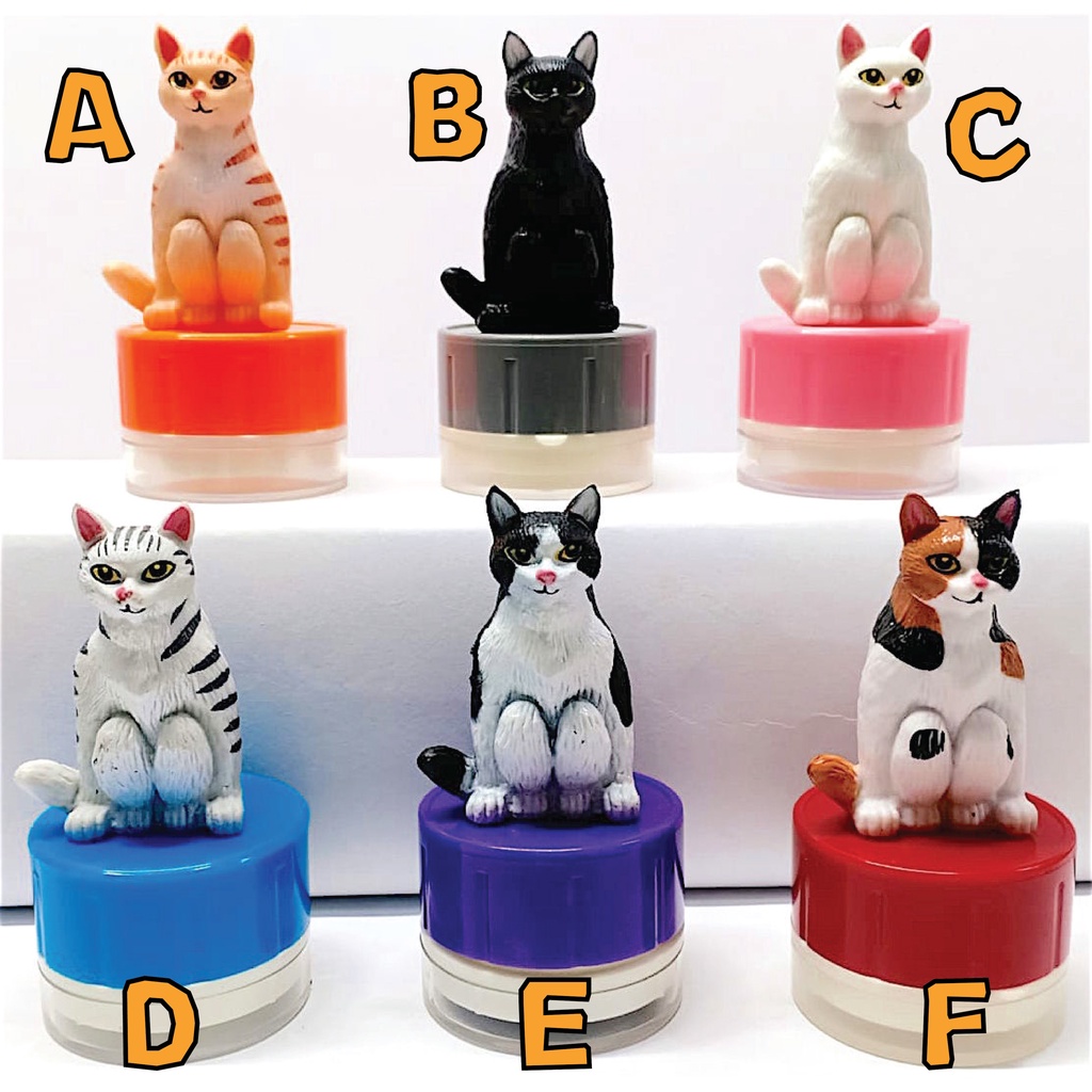 

Custom Stamp / stempel nama anak karakter Kucing