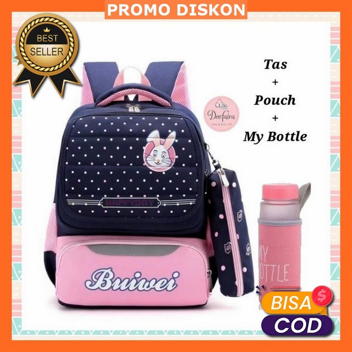 Melind Store Tas Anak Perempuan Bts Bt21/ Tas Anak Lucu Kado Maianan Anak Ransel Wanita Tas Sekolah 