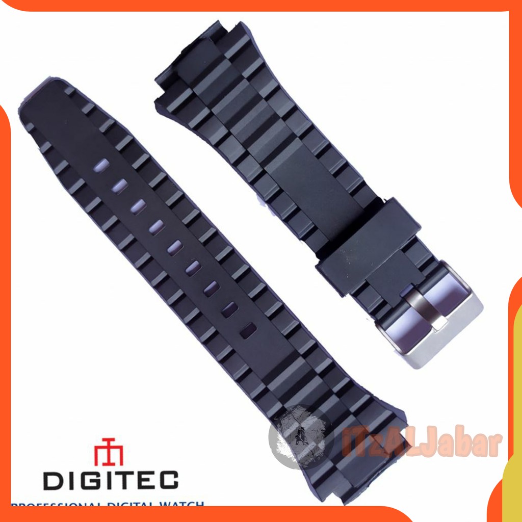 Tali jam tangan Digitec 3009 rubber strap Tali jam Digitec dg 3009t