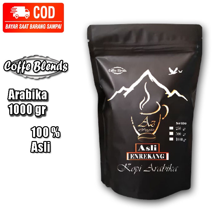 

Kopi Arabika Asli Enrekang 1000 gr