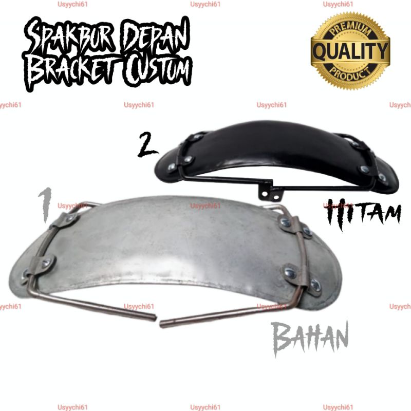 Spakbor Slebor Depan Japstyle Set Bracket Breket Custom Motor W175 Tiger Megapro Pio Verza Byson DLL