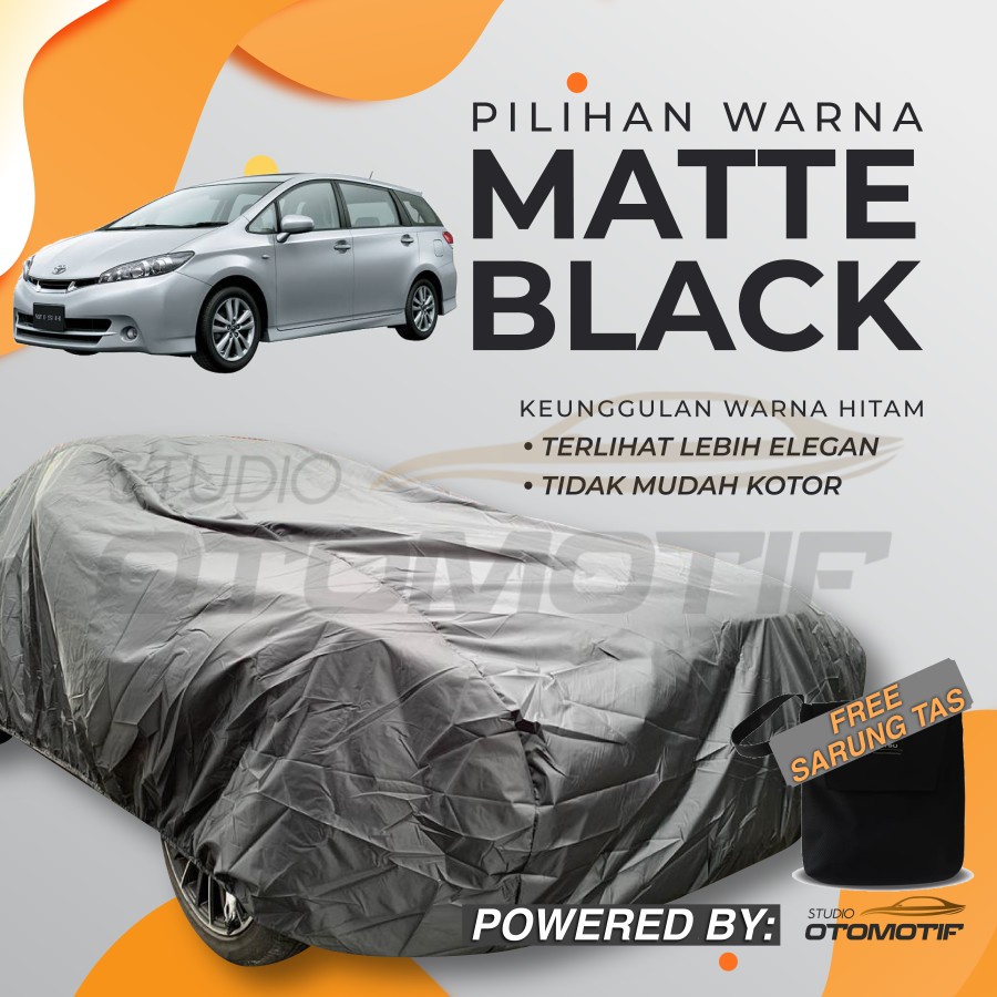BODY COVER WATERPROOF TOYOTA WISH / SARUNG COVER MOBIL TOYOTA WISH