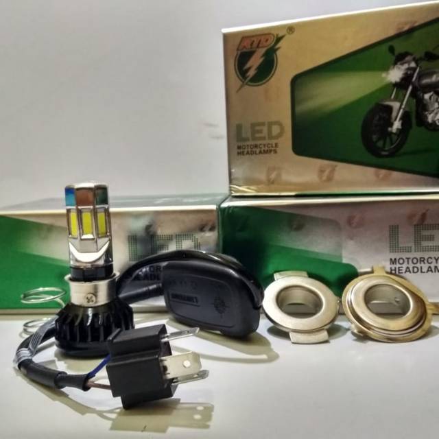 lampu motor merk rtd 6 sisi