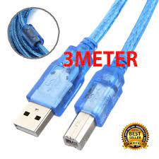 KABEL USB PRINTER 3M / 3 METER/ 3 M KABEL PRINTER 3M HIGH QUALITY