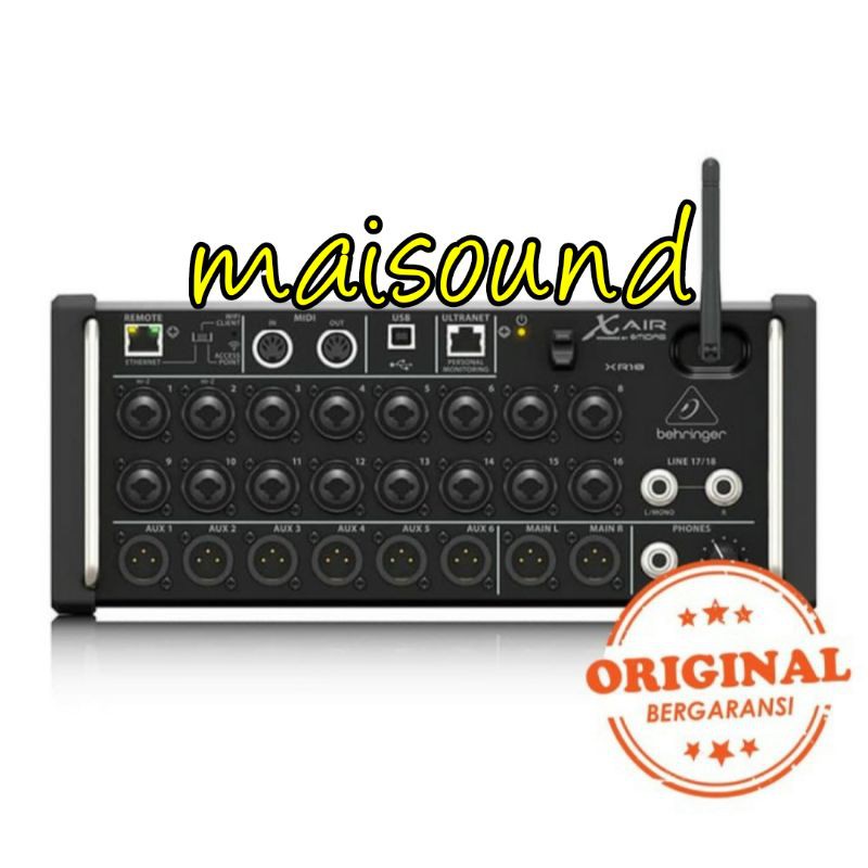 DIGITAL MIXER BEHRINGER X AIR XR18 ORIGINAL BEHRINGER XR 18 XAIR