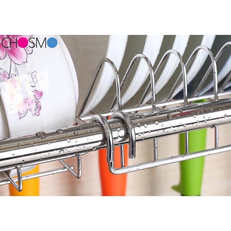 Rak Piring Wastafel Dengan Kabinet Rak Wastafel Cuci Piring Rak Piring Stainless Steel Rak Dapur Multifungsi Dengan Aksesoris