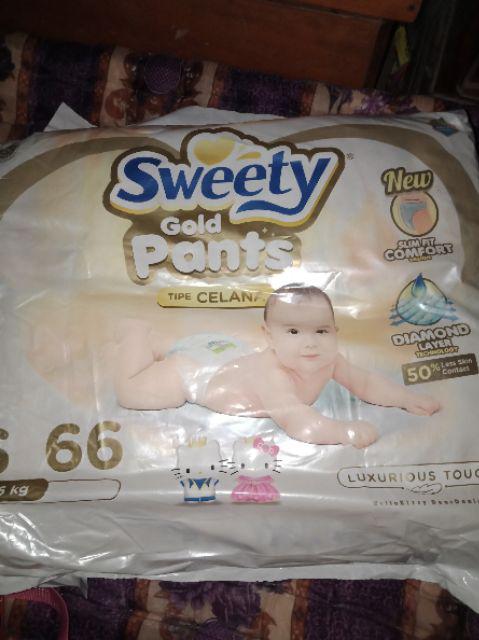 Sweety Gold Pants Pampers Type Celana Size S66 | Shopee