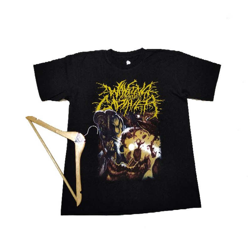 kaos band Waking The Cadaver import thailand