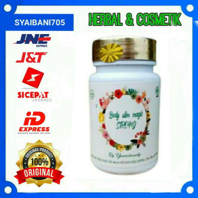 Body Slim Magic Strong Asli Pelangsing Badan Super Manjur & Cepat BPOM