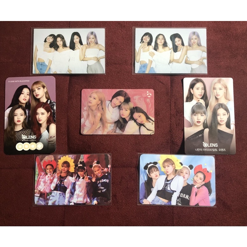 PHOTOCARD PC GROUP BLACKPINK TARGET US OLENS CASHBEE POB KTOWN SUMDI 2021 OFFICIAL