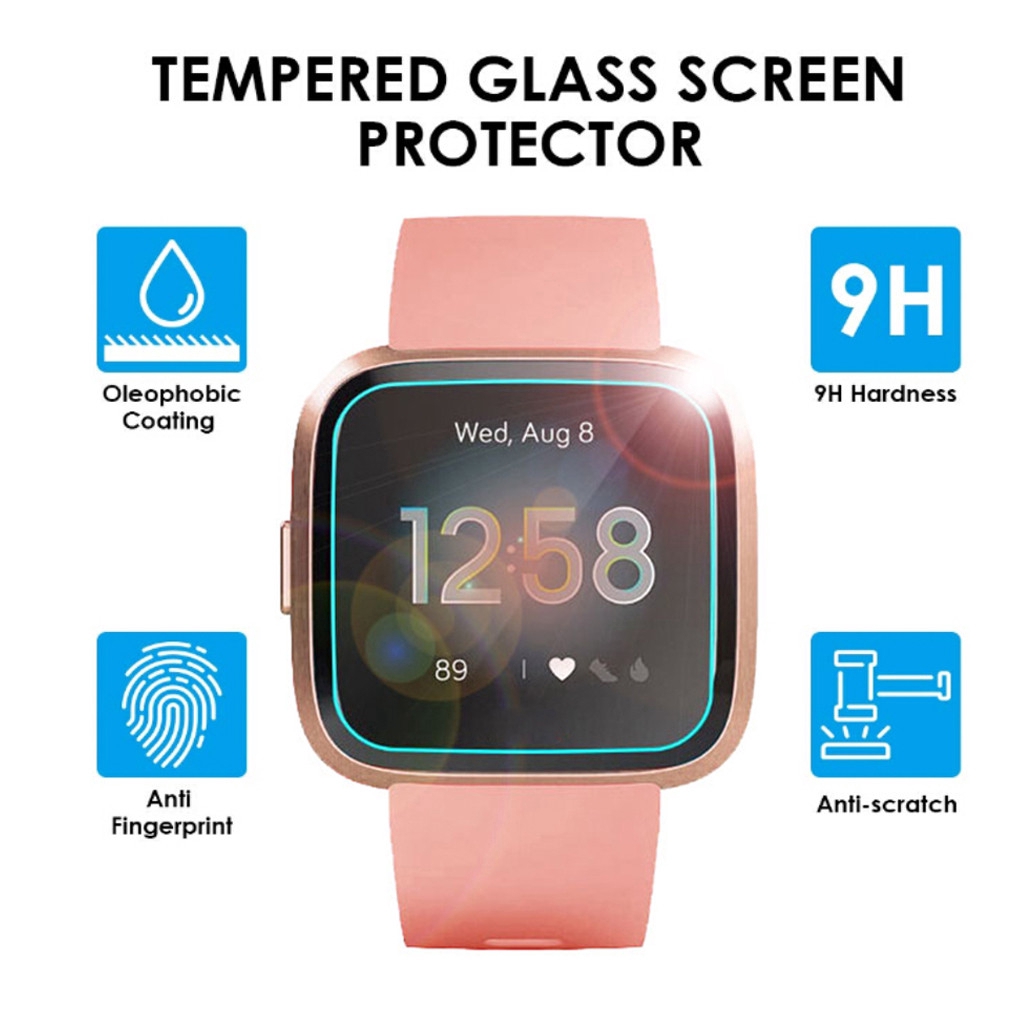 Hot Sale/Screen Protector Kompatibel Untuk Versa2/Lite, Pelindung Layar Tempered Glass Anti Air Kompatibel Dengan Versa2/Lite