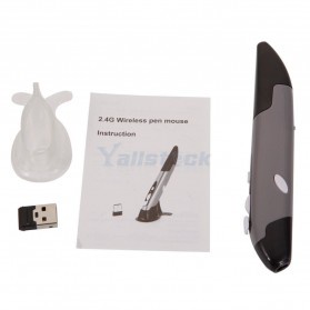 Mouse Wireless Bentuk Pena/ Pen Mouse Wireless 500-1000 DPI