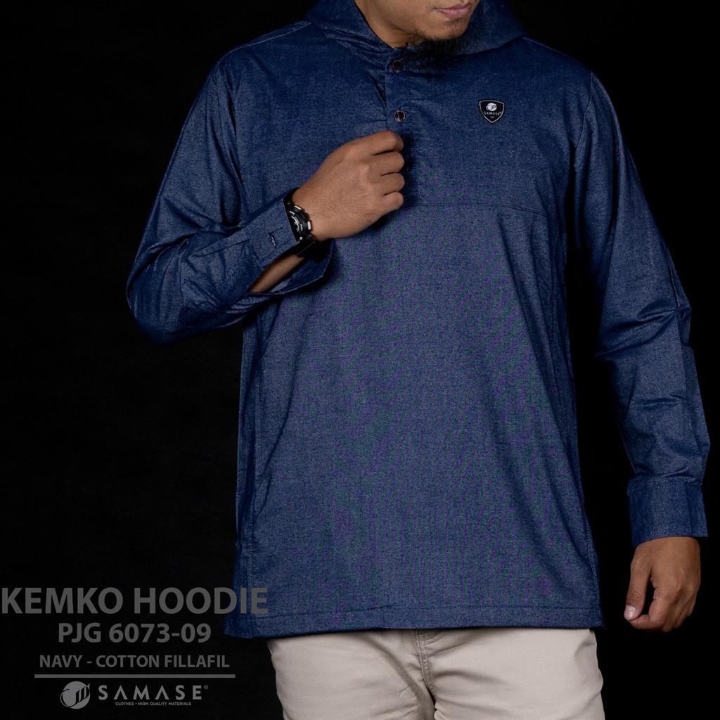 SAMASE KEMKO HOODIE 6073 / NAVY