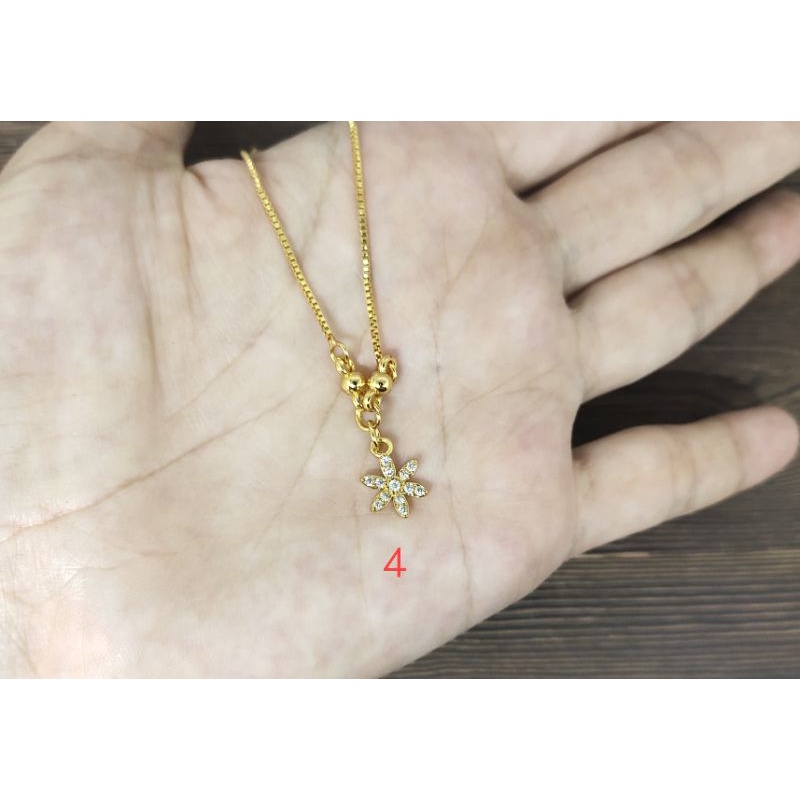 Fifi Fashion Kalung Koye Anak Blink Model Perhiasan Lapis emas KA01