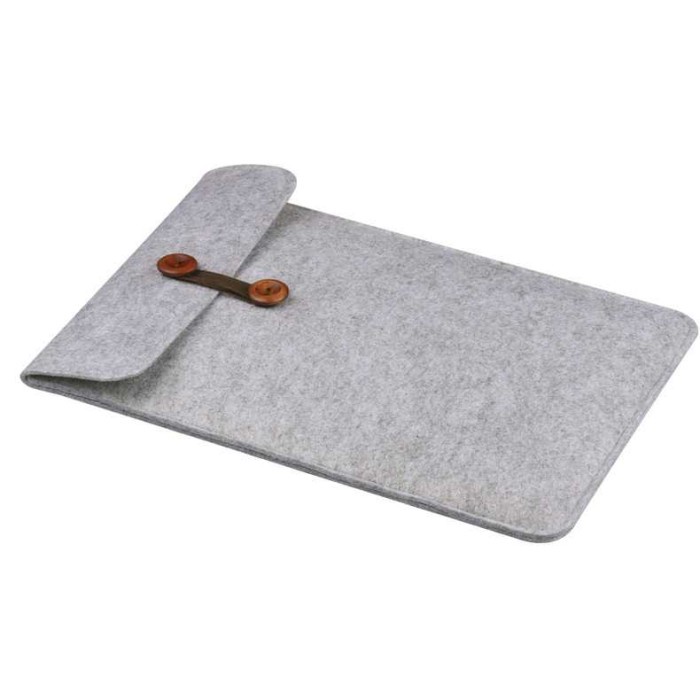 Rhodey Felt Button Style Sleeve Case Laptop Ultrabook - DA58