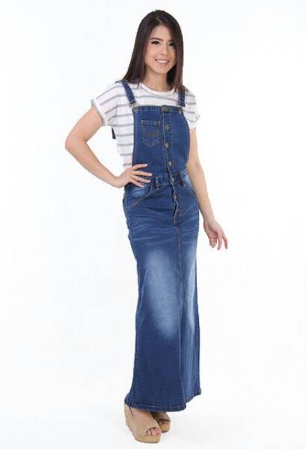 Rok Panjang Overall Wanita JSK Jeans