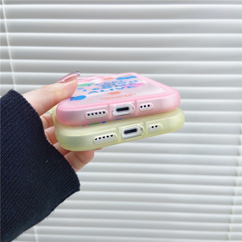 Soft Case Bahan Silikon Anti Jatuh Tahan Banting Untuk Iphone 13 12 11 Pro MAX 7 + 8Plus SE XR XS MAX