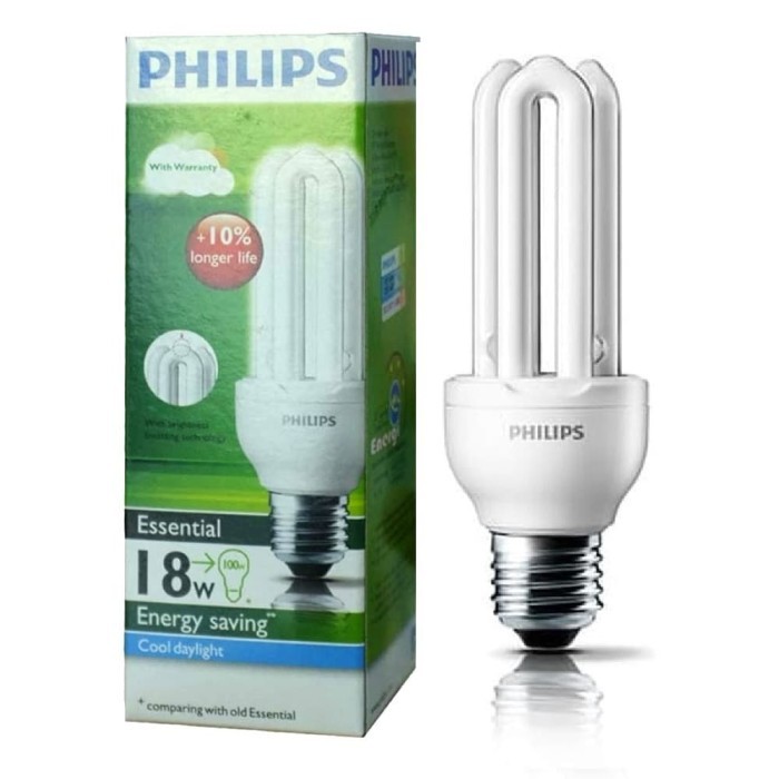 LAMPU PHILIPS ESSENTIAL 18 WATT LAMPU HEMAT ENERGI 18 WATT